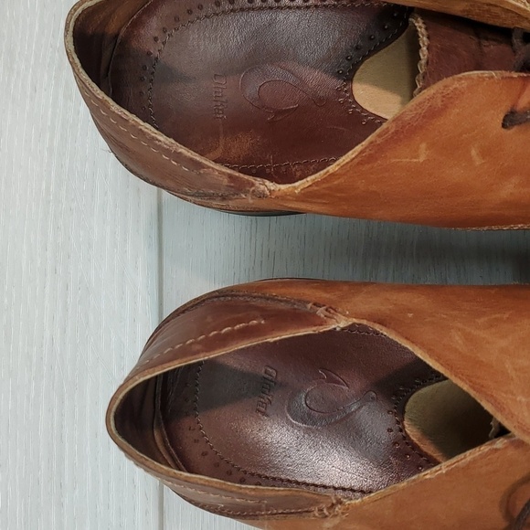 Olukai Mens Walino M Leather Oxford Slip on dress shoes sz 9.5 - Picture 14 of 15